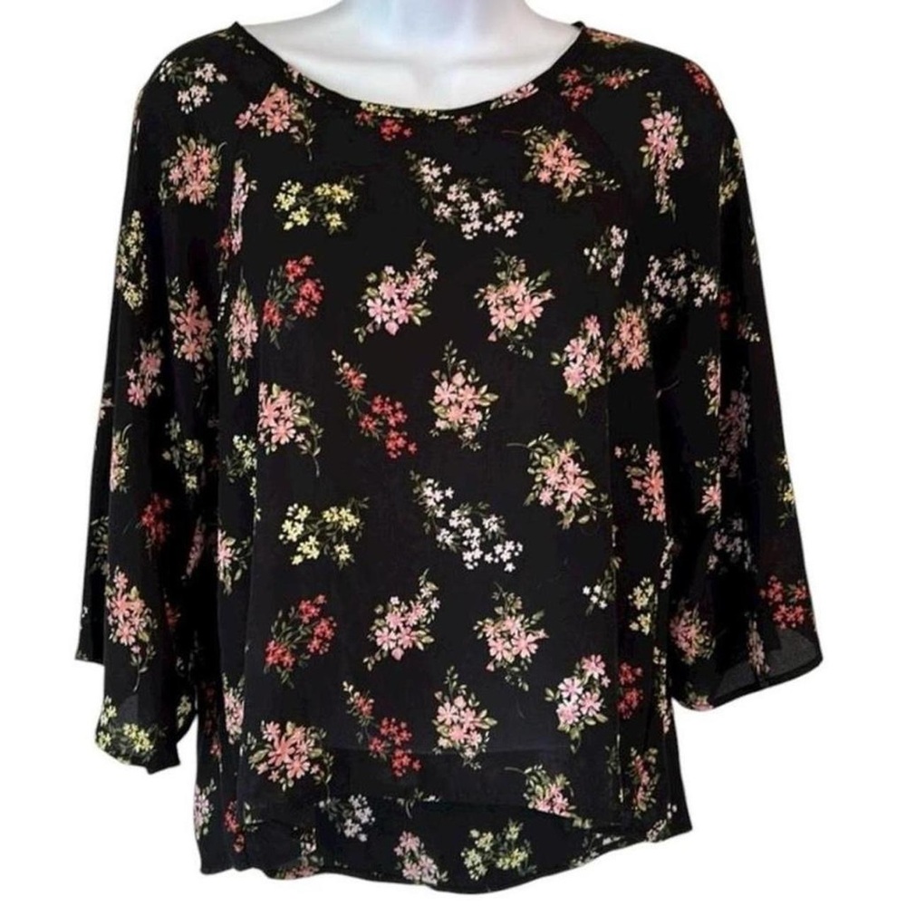 Fairy Bohemian Twee Whimsigoth Papermoon Petite Floral Blouse